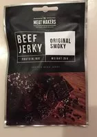 Mängden socker i Beef Jerky-Original Smoky