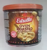 Mängden socker i Estrella Oven Roasted Salted Peanuts