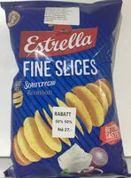 Mängden socker i Sourcream & onion chips