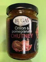 Mängden socker i Onion & pomegranate chutney