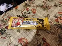 Mängden socker i Banana & Strawberry cereal bar