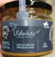 Mängden socker i Žemės riešutų kremas uldukas