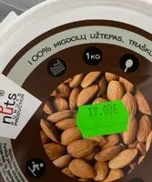 Mängden socker i Migdolu uztepas