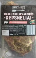 Mängden socker i kiaulienos sprandinės kepsneliai