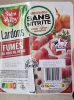 Mängden socker i Lardons fumés