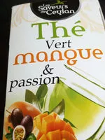 Mängden socker i Thé vert ,  mangue, passion