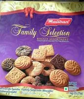 Mängden socker i Maliban Family Selection Biscuit Assortment