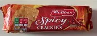 Mängden socker i Spicy crackers
