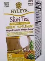 Mängden socker i Hyleys slim tea