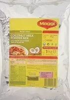 Mängden socker i Coconut milk powder mix