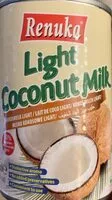 Mängden socker i Light coconut milk