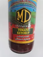 Mängden socker i MD Original Tomato Ketchup