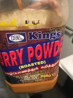 Mängden socker i Curry Powder Geröstet Scharf 900 g Kings Sri Lanka
