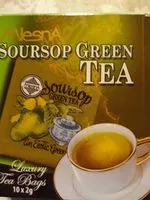 Mängden socker i Soursop green tea