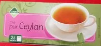 Mängden socker i Thé pur Ceylan