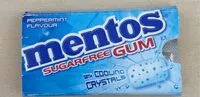 Mängden socker i Mentos Sugarfree GUM