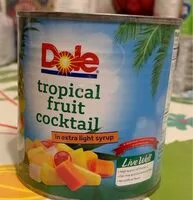 Mängden socker i Tropical fruit cocktail