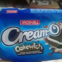 Mängden socker i Cream-O cake sandwich