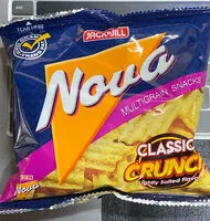 Mängden socker i Nova Multigrain Snacks Classic Crunch Lightly Salted Flavor