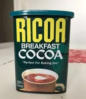 Mängden socker i Ricoa breakfast cocoa