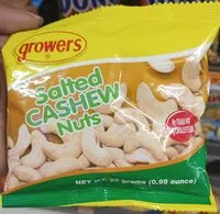 Mängden socker i Salted Cashew Nuts
