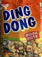 Mängden socker i Ding Dong mixed nuts