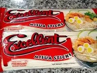 Mängden socker i Misua sticks