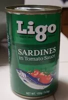 Mängden socker i Sardines in Tomato Sauce
