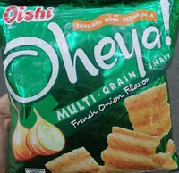 Mängden socker i oishi oheya multi grain snack French onion flavour