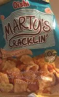 Mängden socker i Marty's Cracklin Plain Salted