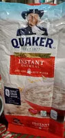 Mängden socker i Quaker Instant Oats