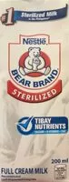 Mängden socker i Bear Brand Sterilized Milk