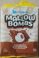 Mängden socker i Mallow Bombs Chocolate Explosion Marshmallows