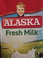 Mängden socker i Alaska Fresh Milk