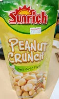 Mängden socker i Sunrich Peanut Crunch