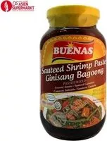 Mängden socker i Saulteed Shrimp Paste 340G Buenas