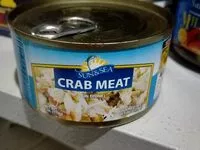 Mängden socker i Crab meat in brine