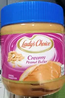 Mängden socker i Lady's Choice Creamy Peanut Butter