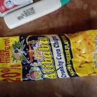 Mängden socker i Crunchy corn chips nacho cheese flavor