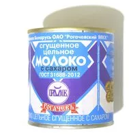 Mängden socker i Молоко сгущенное цельное с сахаром ГОСТ 31688-2012