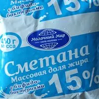 Mängden socker i Сметана, 15%