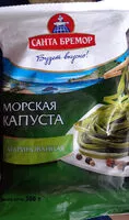 Mängden socker i морская капуста маринованная