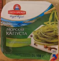 Mängden socker i Пресервы. Морская капуста маринованная
