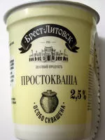 Mängden socker i Простокваша 2,5 %