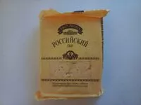 Mängden socker i Сыр Российский