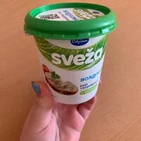 Mängden socker i Сыр творожный с зеленью sveza