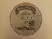 Mängden socker i Сметана 15%