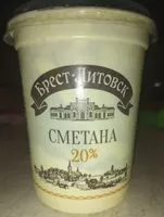 Mängden socker i Сметана 20%