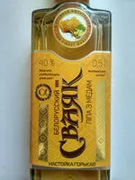 Mängden socker i Настойка горькая "Сваяк"