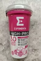 Mängden socker i High-pro малина-банан